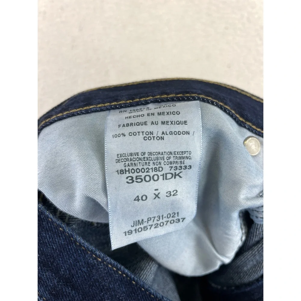 Wrangler Rugged Wear Relaxed Fit Jeans Men's 40x32 Dark Wash Denim Workwear